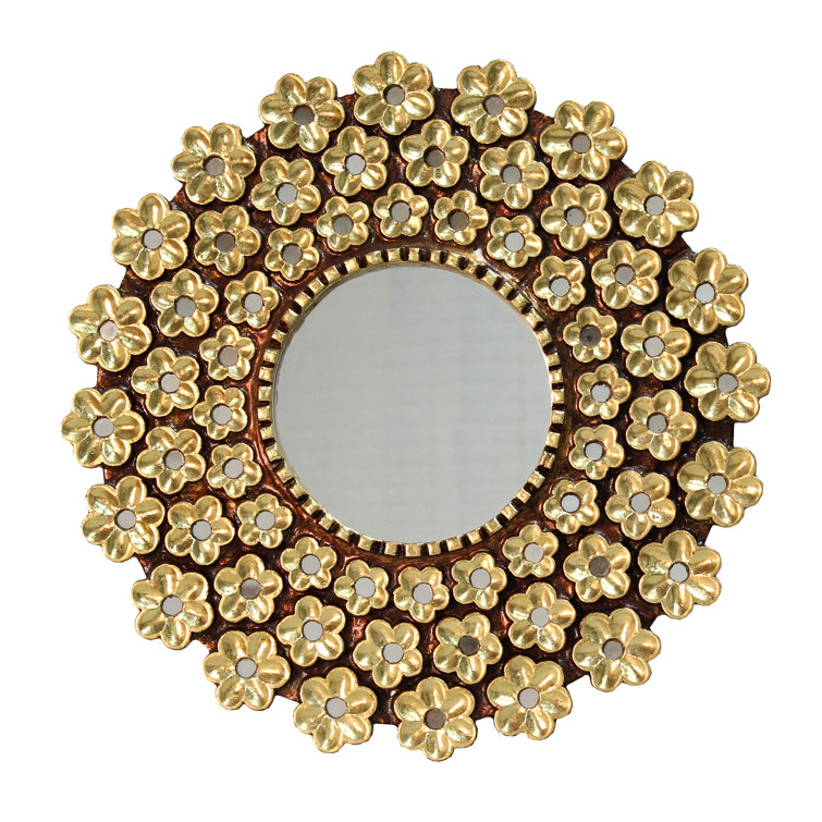 Pennisula Home Collection Co. Round Wood Wall Mirror Wayfair Canada